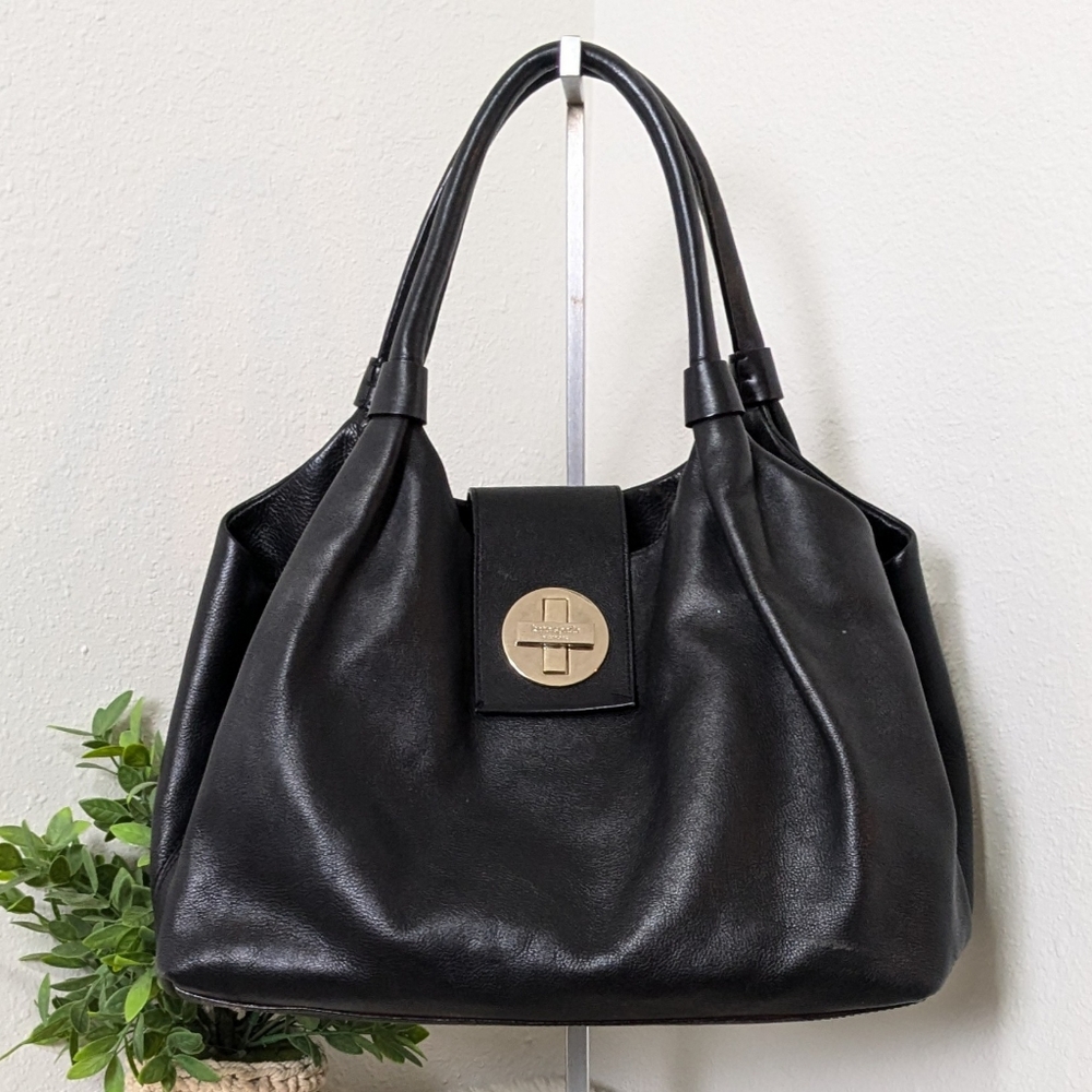 Kate Spade Black Leather Handbag